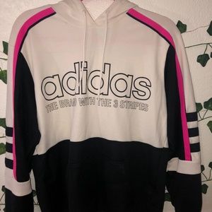 Three Stripes Adidas Hoodie
